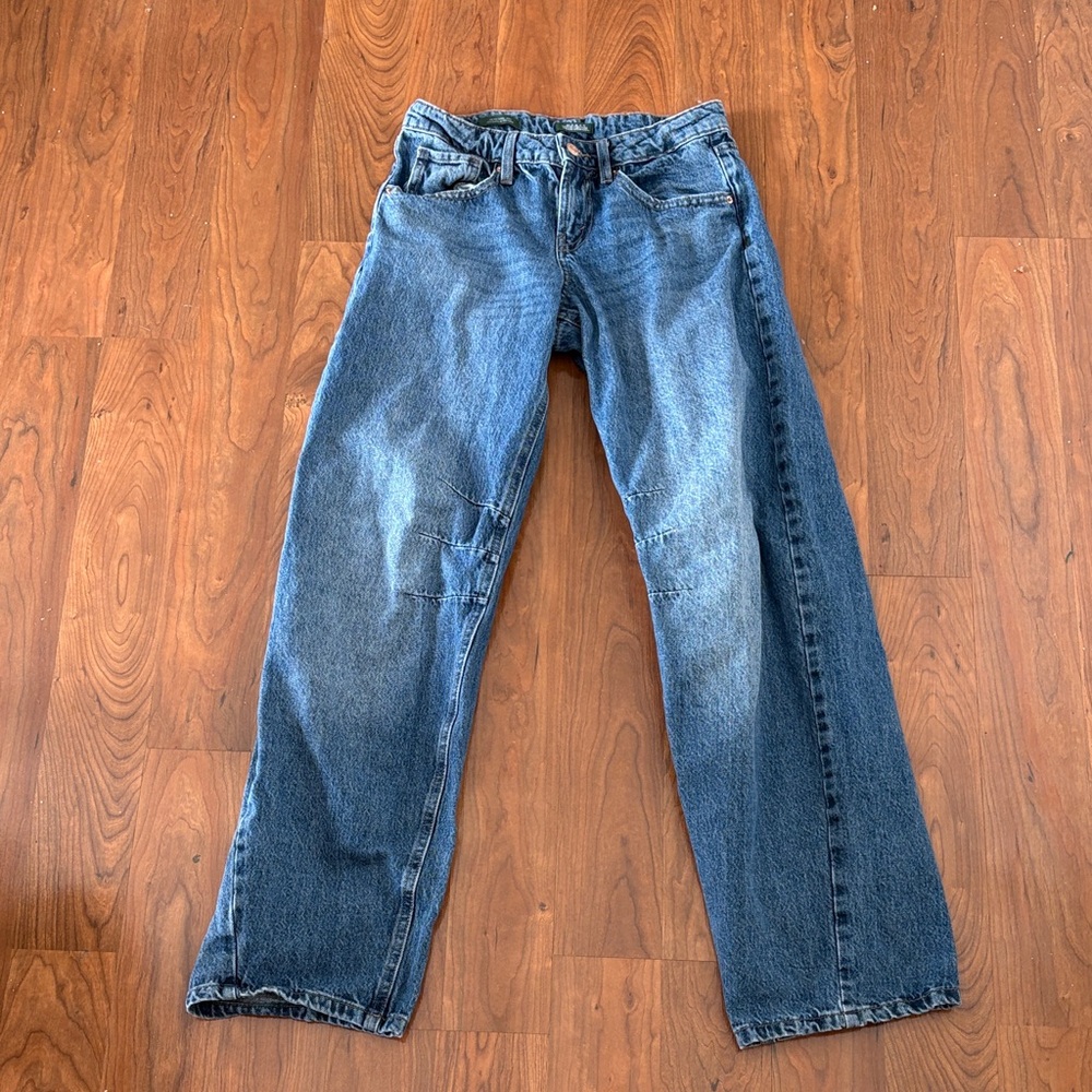 Wild Fable Mid-Rise Barrel Jean
